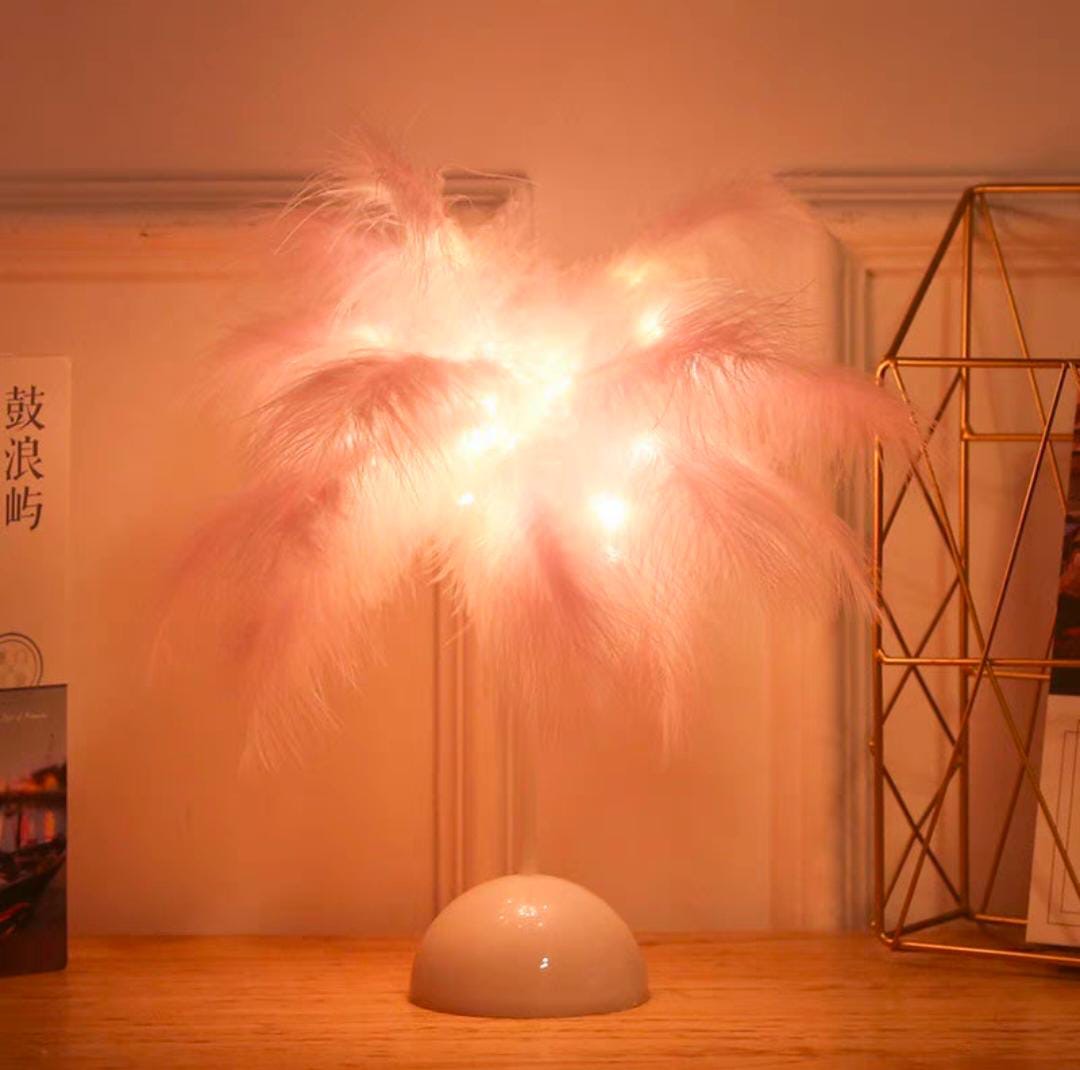 Feather Lamp