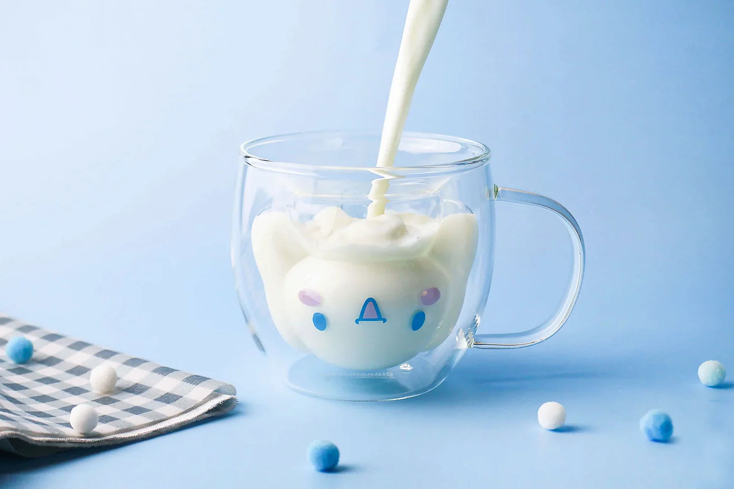 Sanrio Cinnamoroll Dual Layer Glass Mug