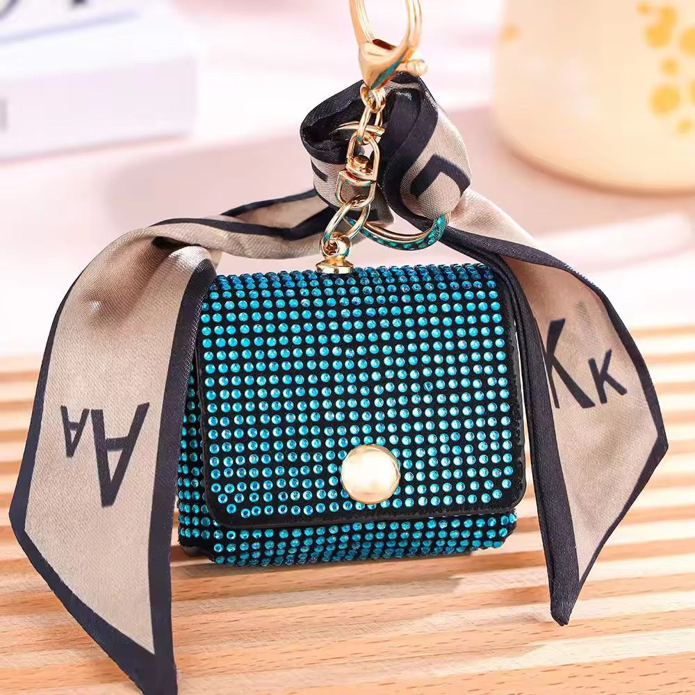 Blingy Airpods Case / Coin Pouch keychain