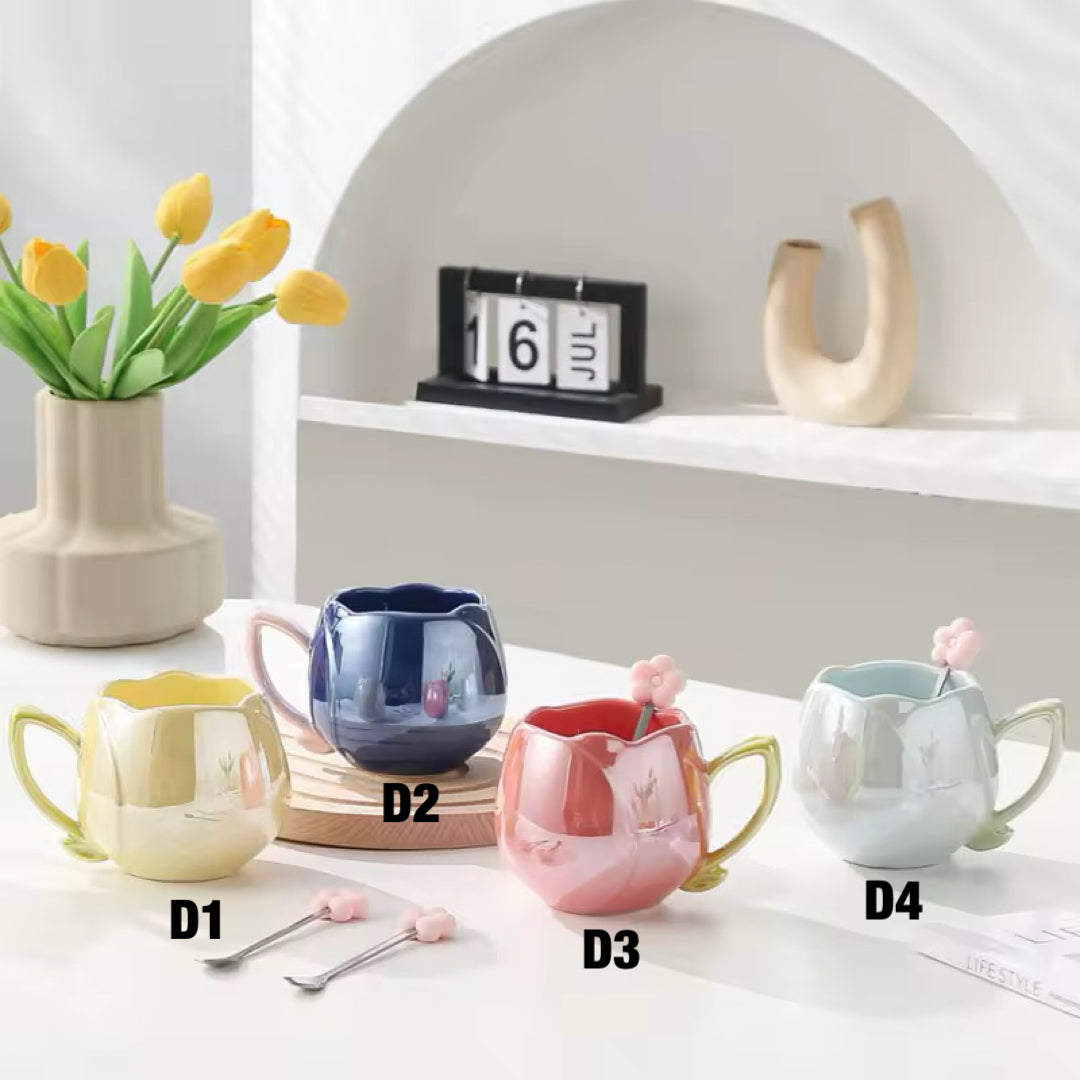 Tulip Holographic Mug