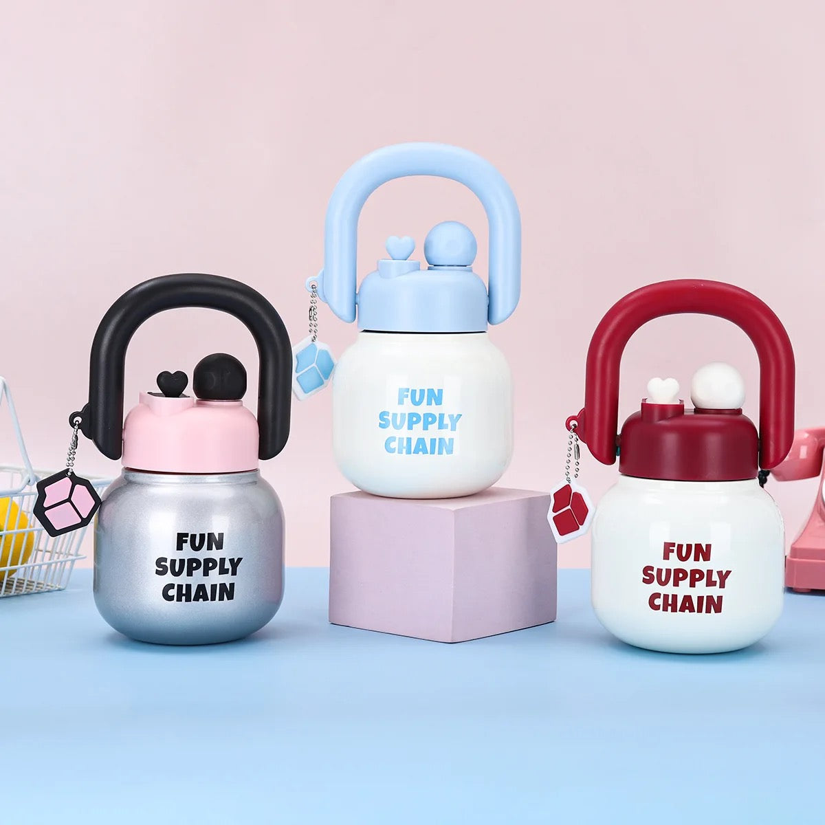 Fun Supply Chain Quirky Flask