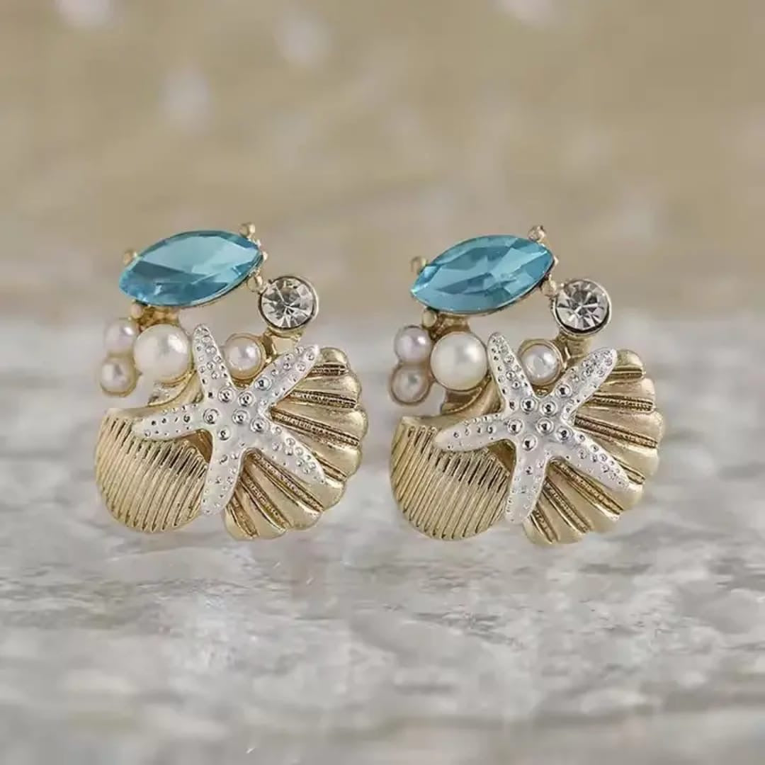 Beach Seas Shell Earrings