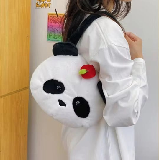 Panda Fur Hand Bag