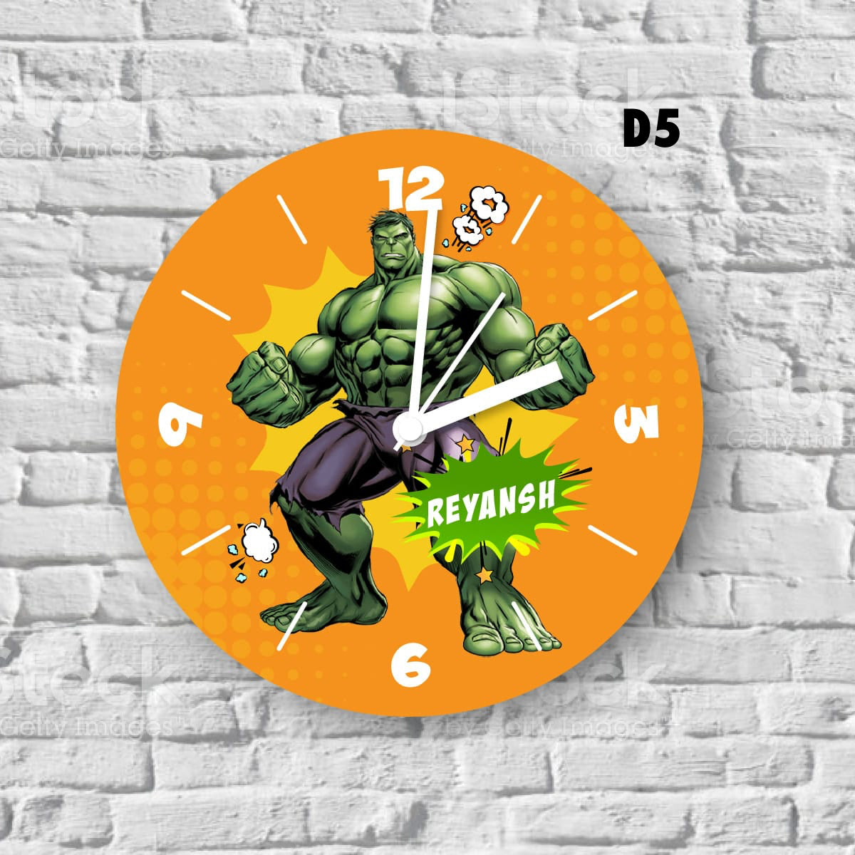 Customised Wall Clock