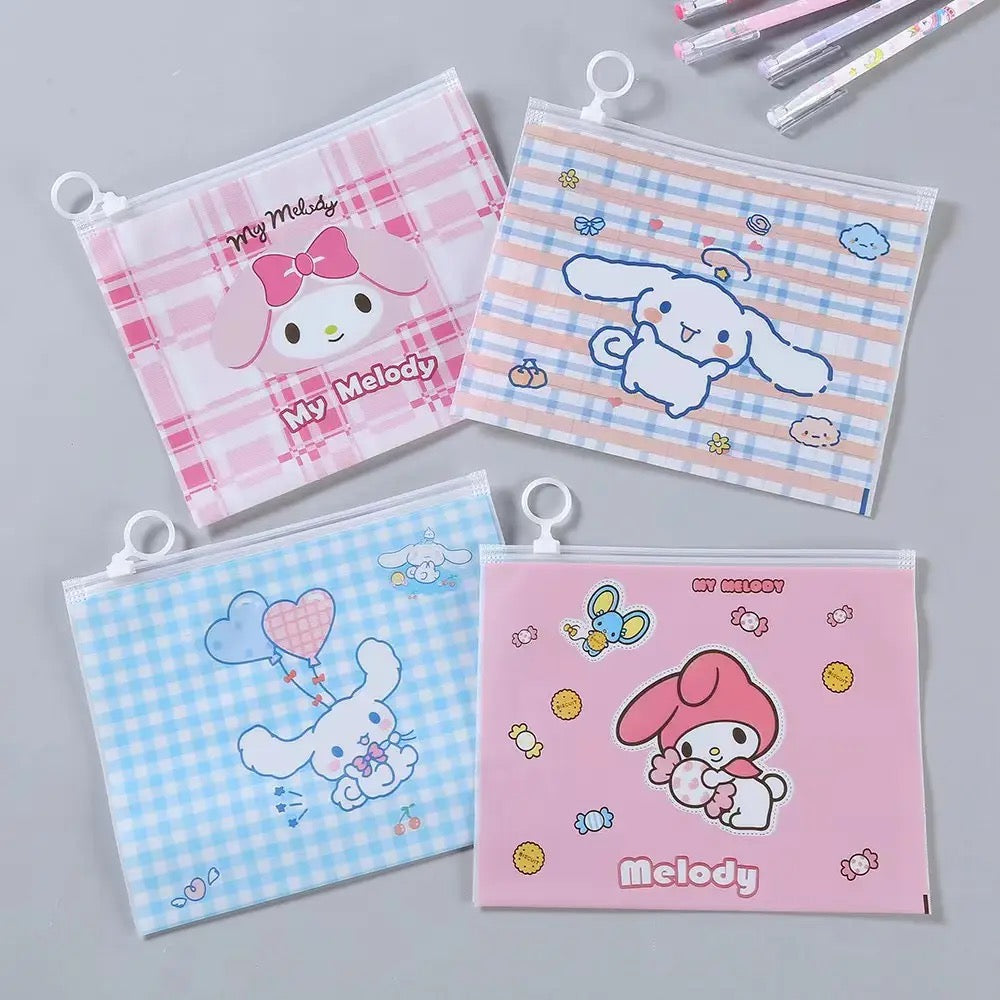 Sanrio Zip lock Pouches