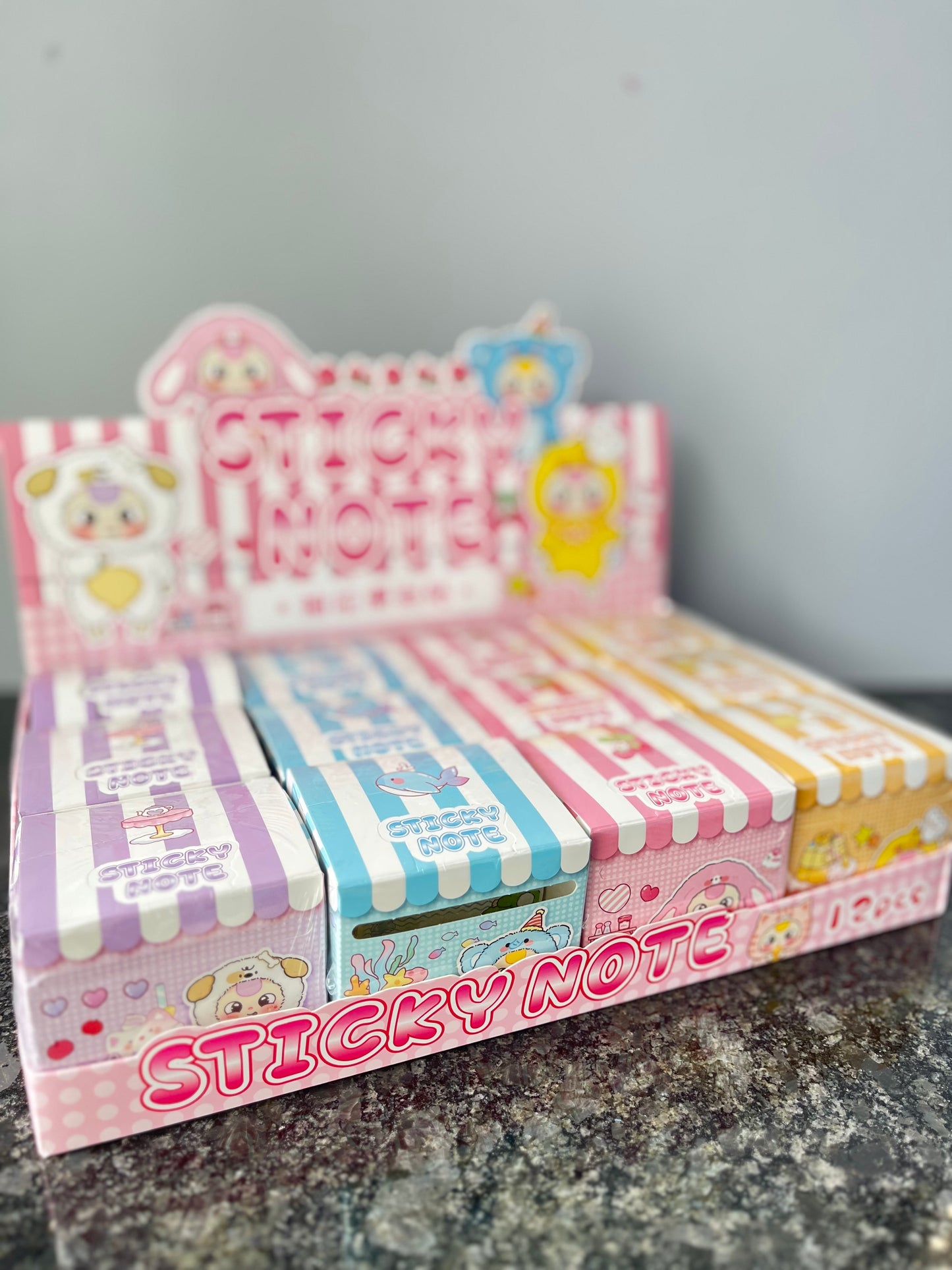 Kawaii Roll On Peel Off Sticky Notes