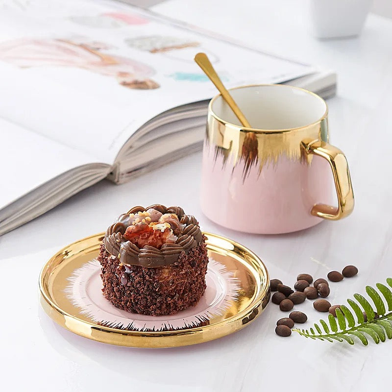 European Style Luxury Cup & Saucer Set