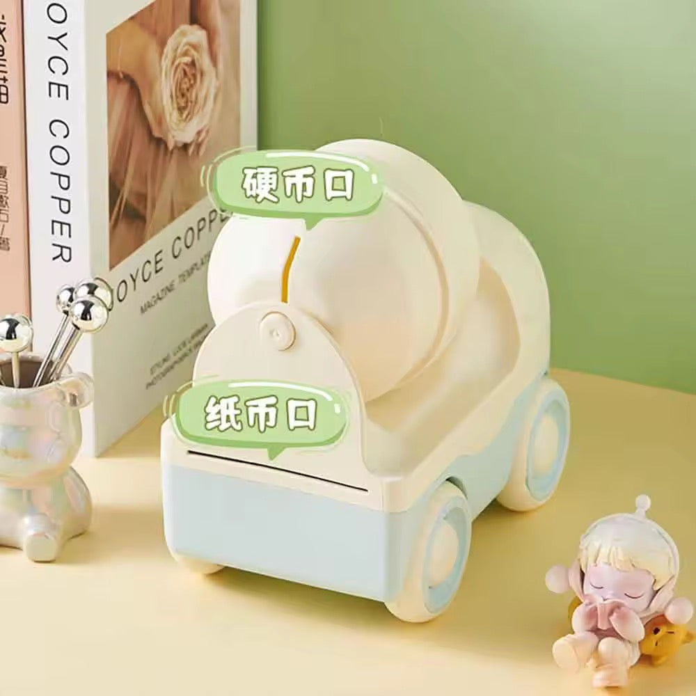 Car Piggy Bank With Key