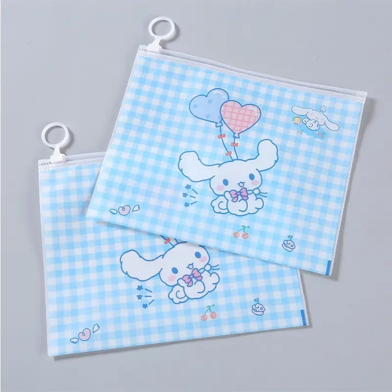 Sanrio Zip lock Pouches