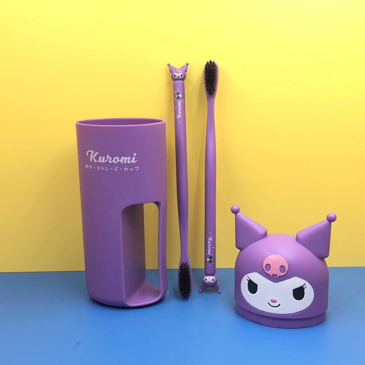 Kuromi Brushes With Holder