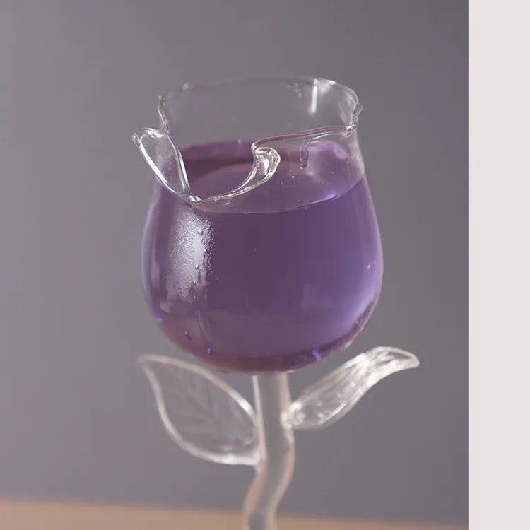 Rose Wine Glass