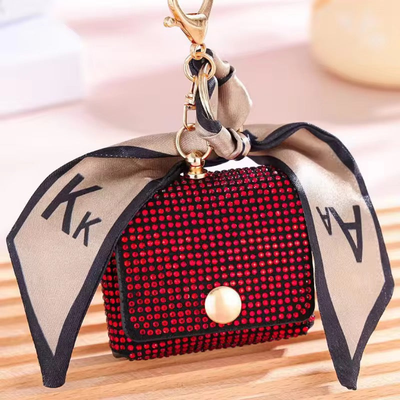 Blingy Airpods Case / Coin Pouch keychain