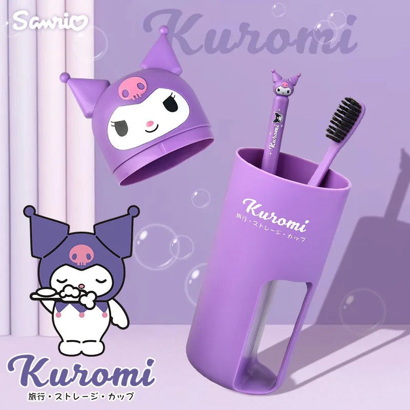 Kuromi Brushes With Holder