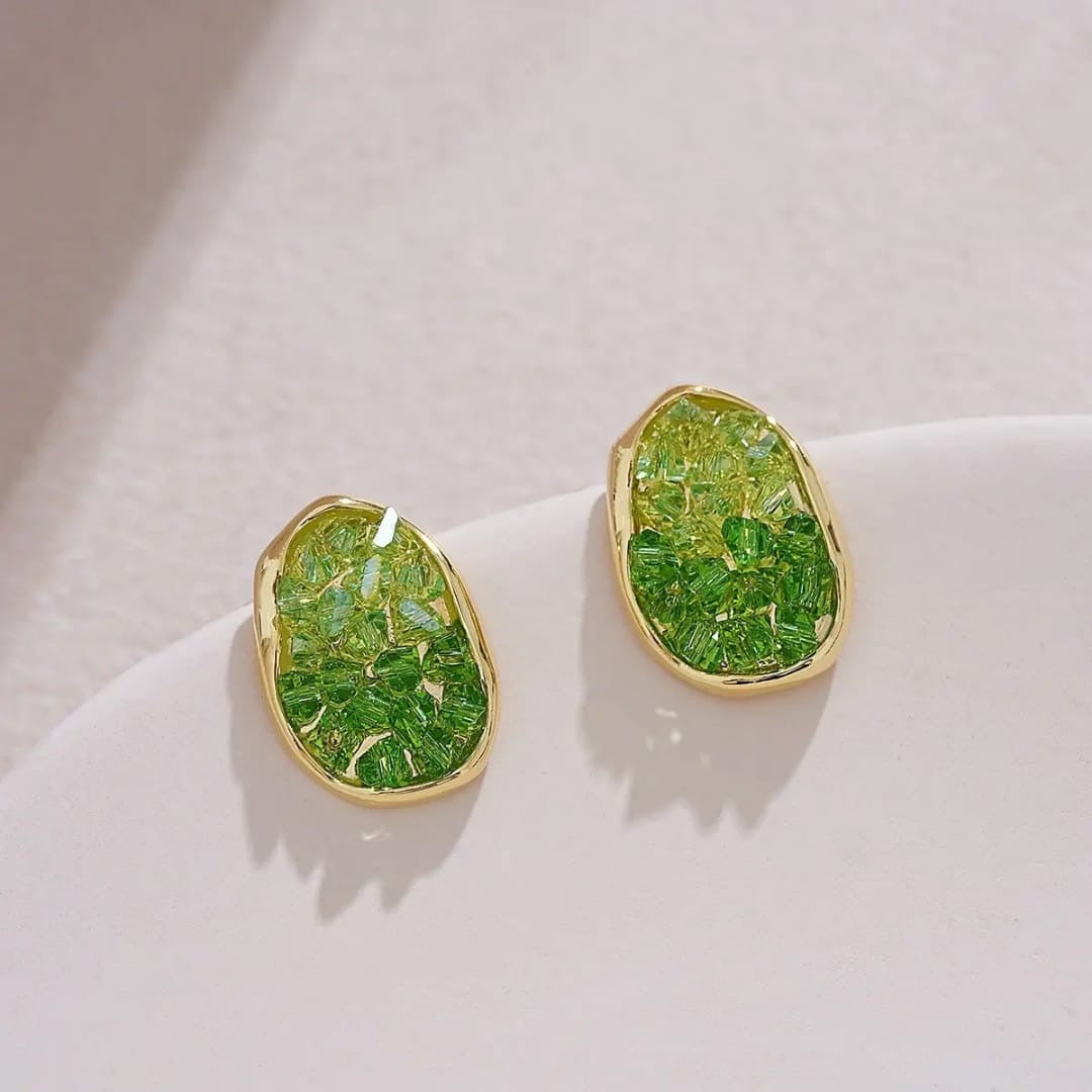 Crystal Stud Earrings