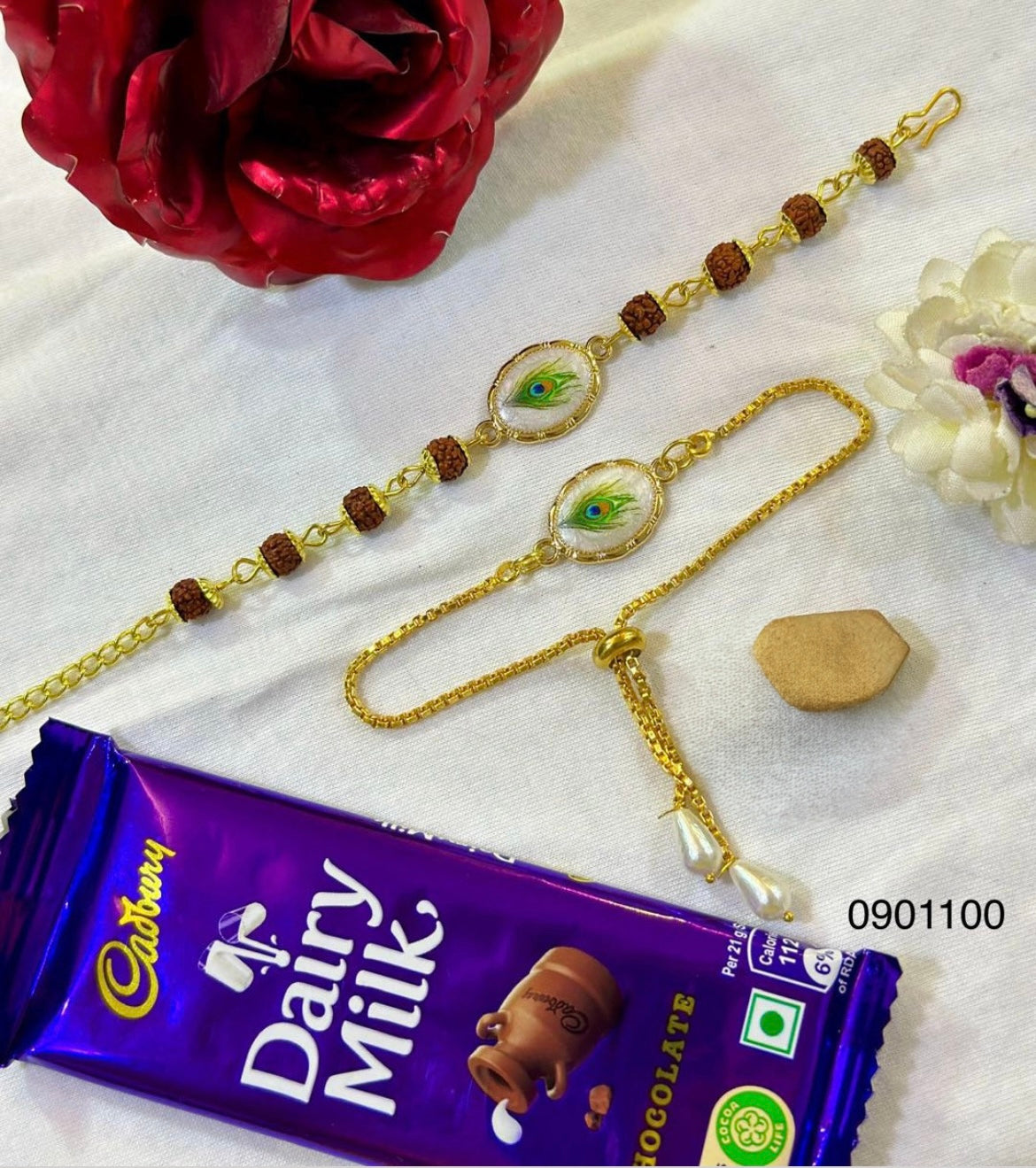 Couple Rakhi Set