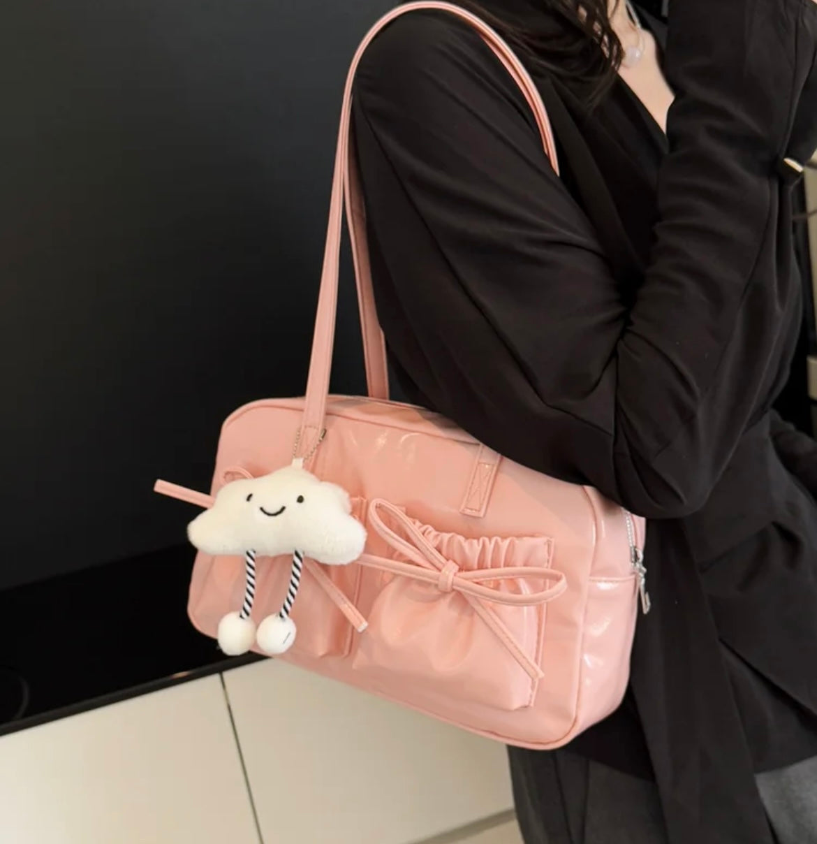 Pinterest Bow Solid Bags