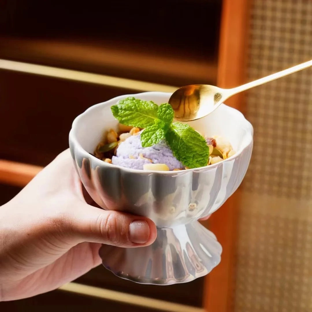 Holographic Ice Cream Bowl