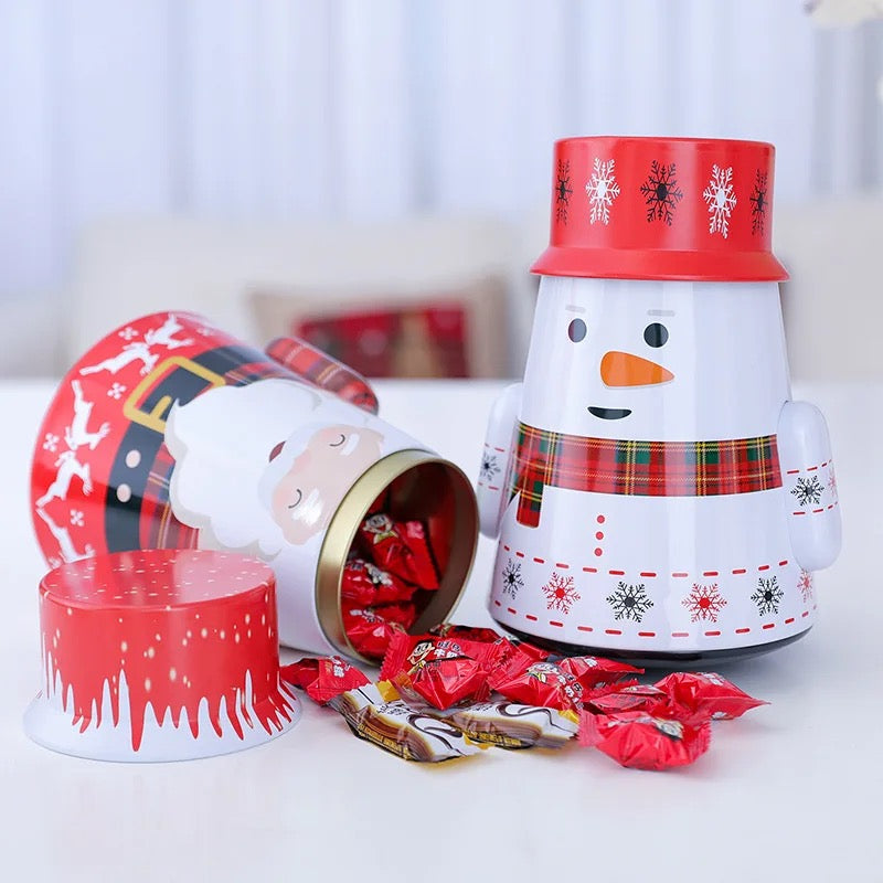 Christmas Candy Tin Box