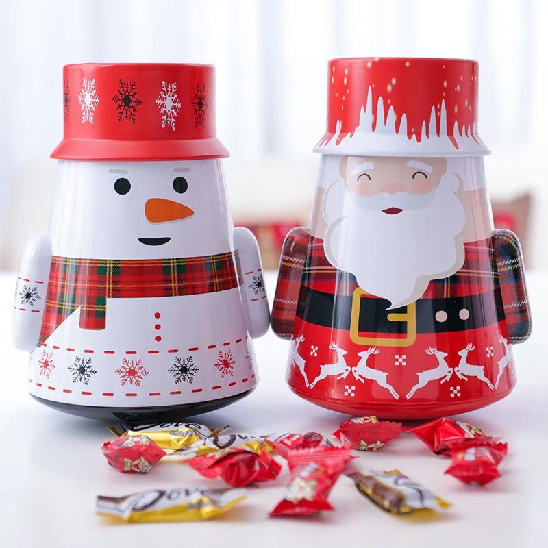 Christmas Candy Tin Box