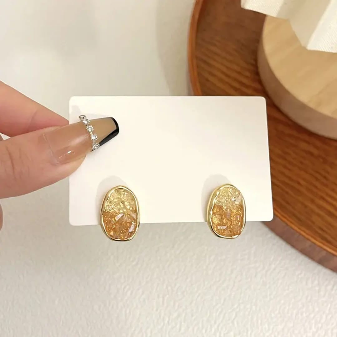Crystal Stud Earrings