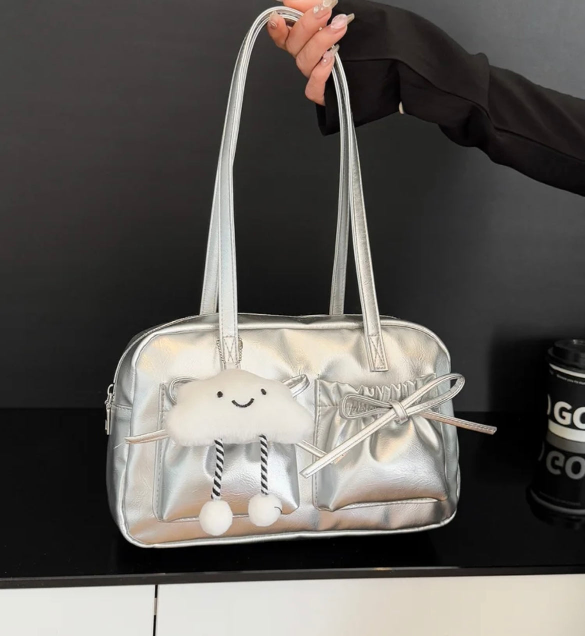 Pinterest Bow Solid Bags