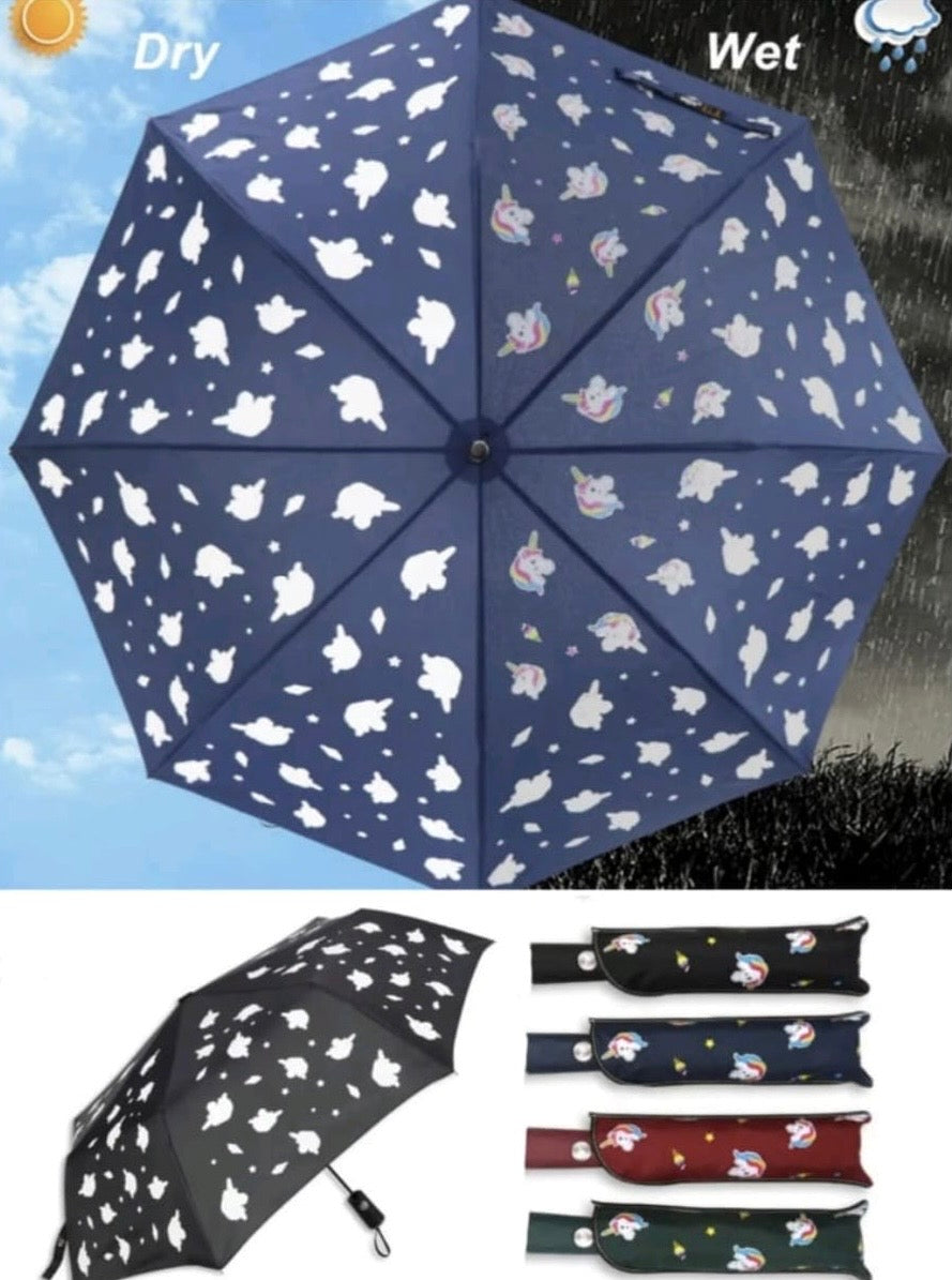 Unicorn Colour Changing Umbrellas
