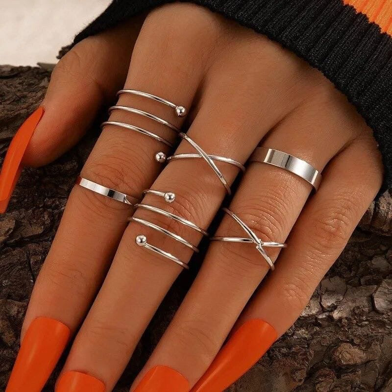 Rings combo (set of 6)