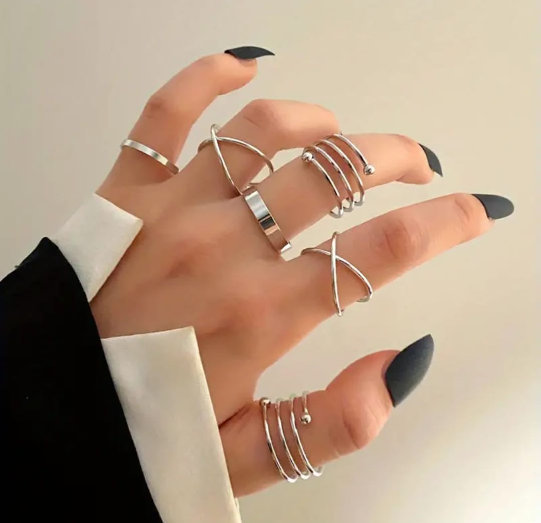 Rings combo (set of 6)