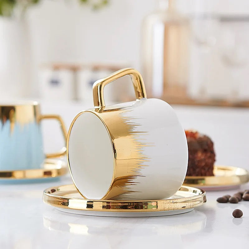 European Style Luxury Cup & Saucer Set