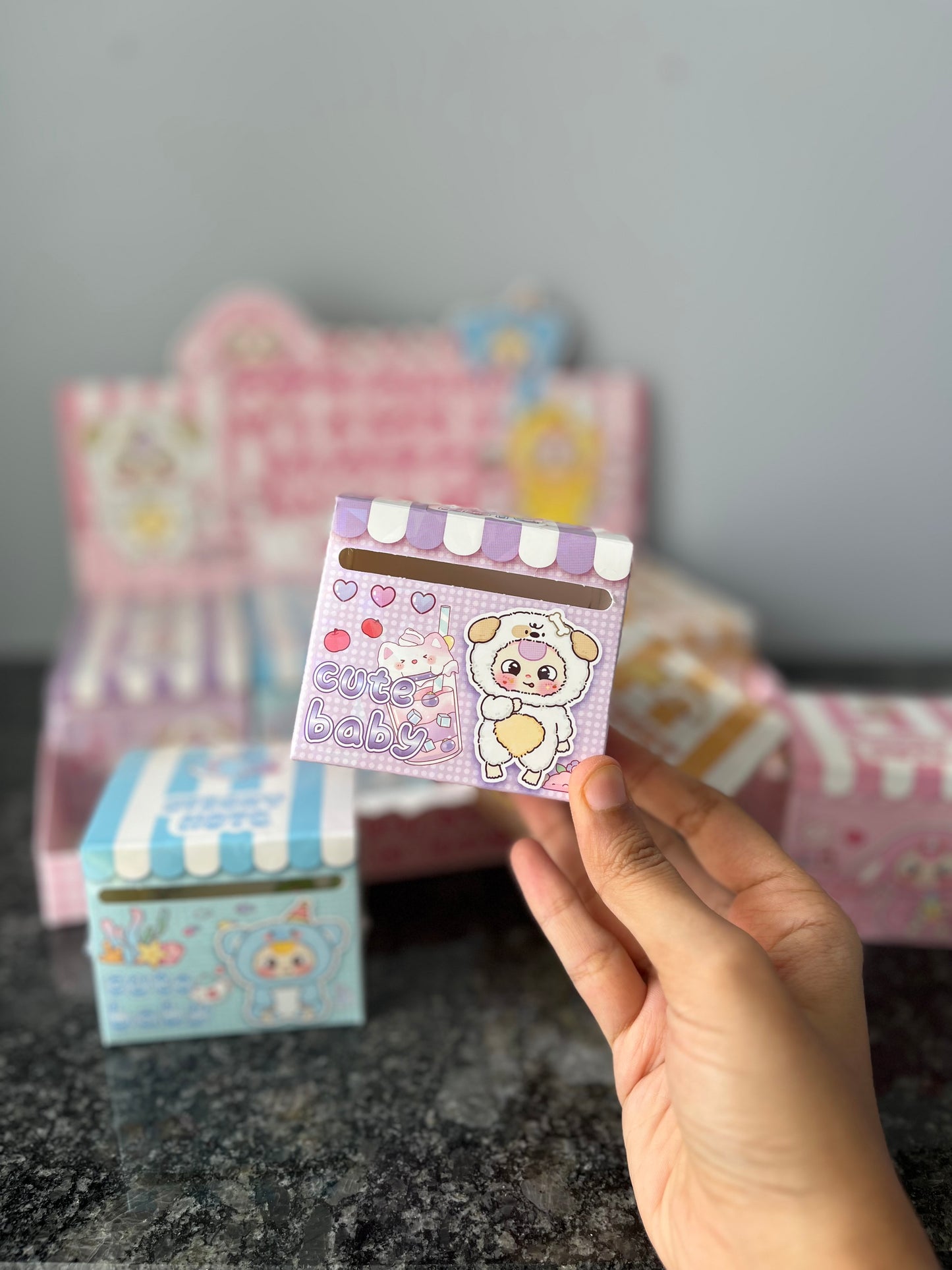 Kawaii Roll On Peel Off Sticky Notes