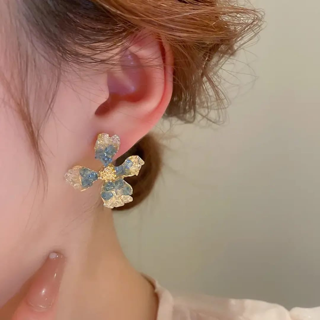 Beautiful Flower Earrings
