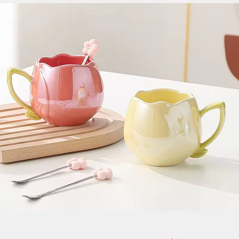 Tulip Holographic Mug