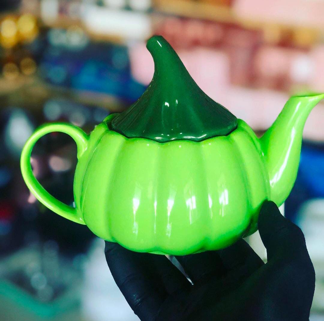 Pumpkin Kettle With Lid