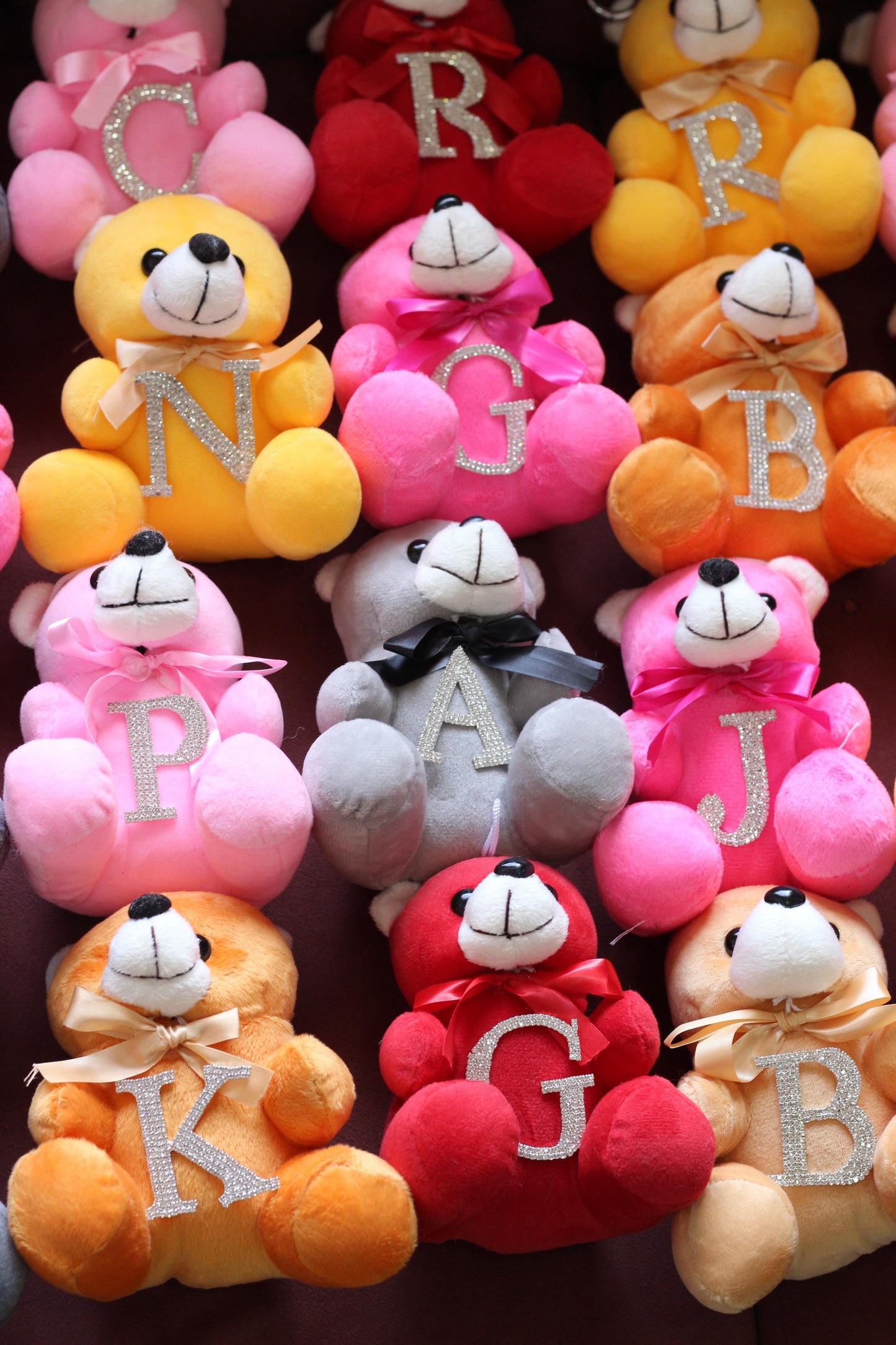 Customised Teddy Bag Charms - Free Shipping