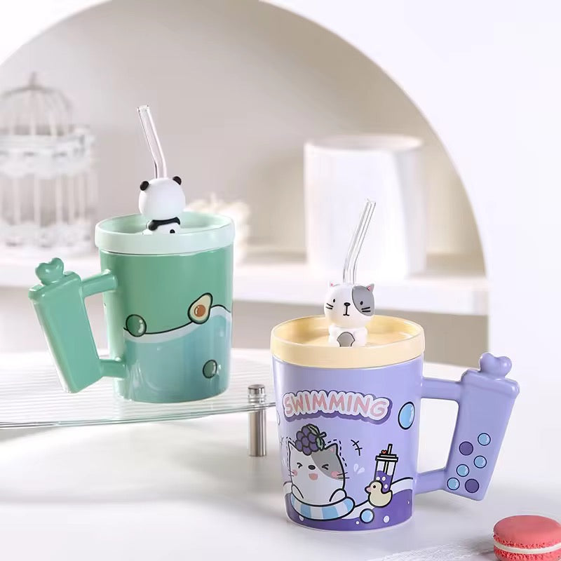 Kawaii Animal Mugs