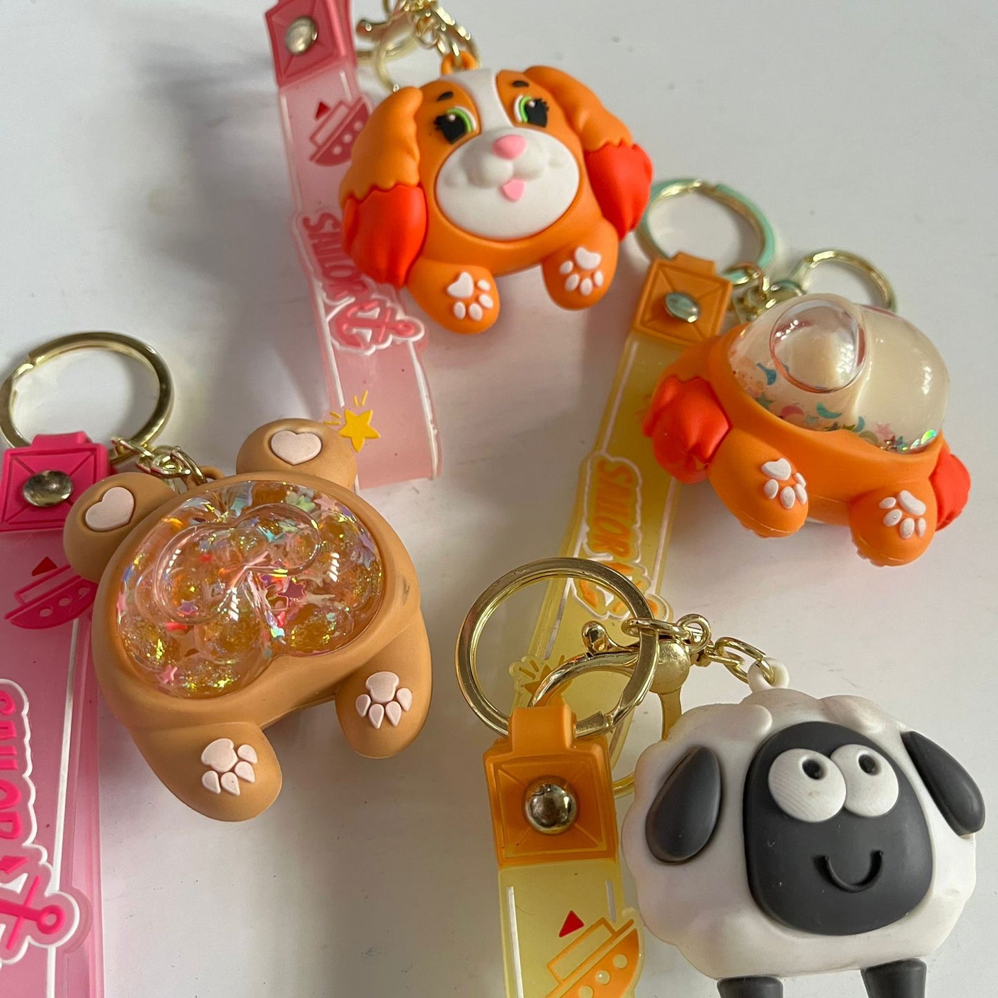 Animals with Bubble Butt Keychain -