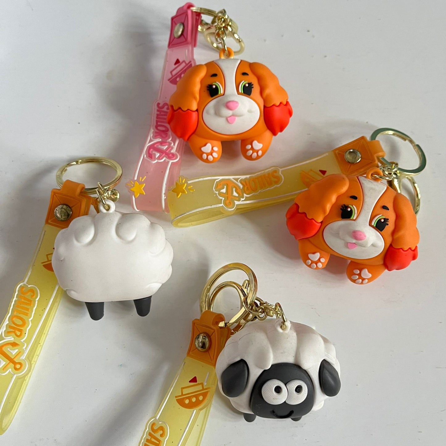 Animals with Bubble Butt Keychain -