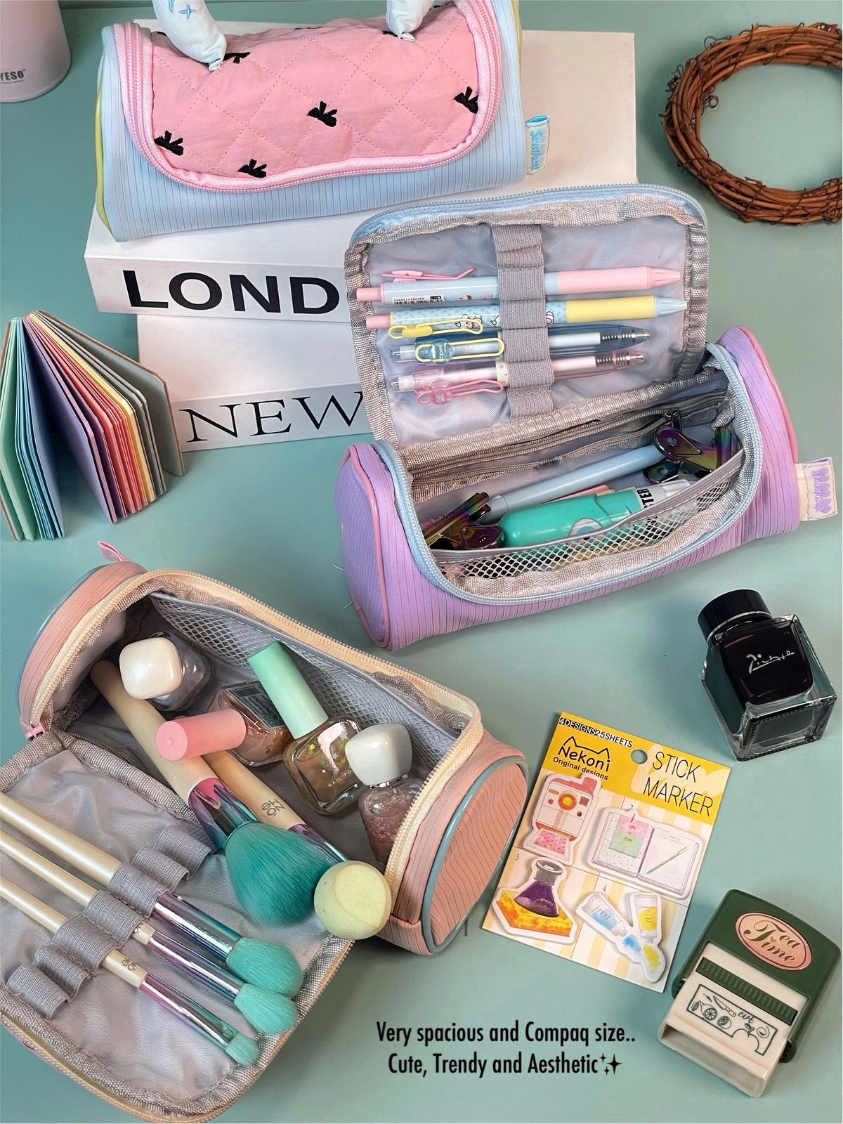 Aesthetic Pastel Pouch