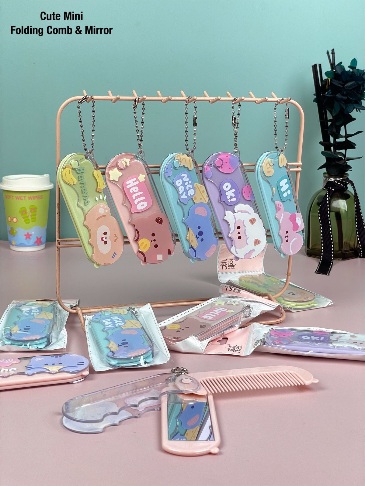 Mini Mirror + Comb