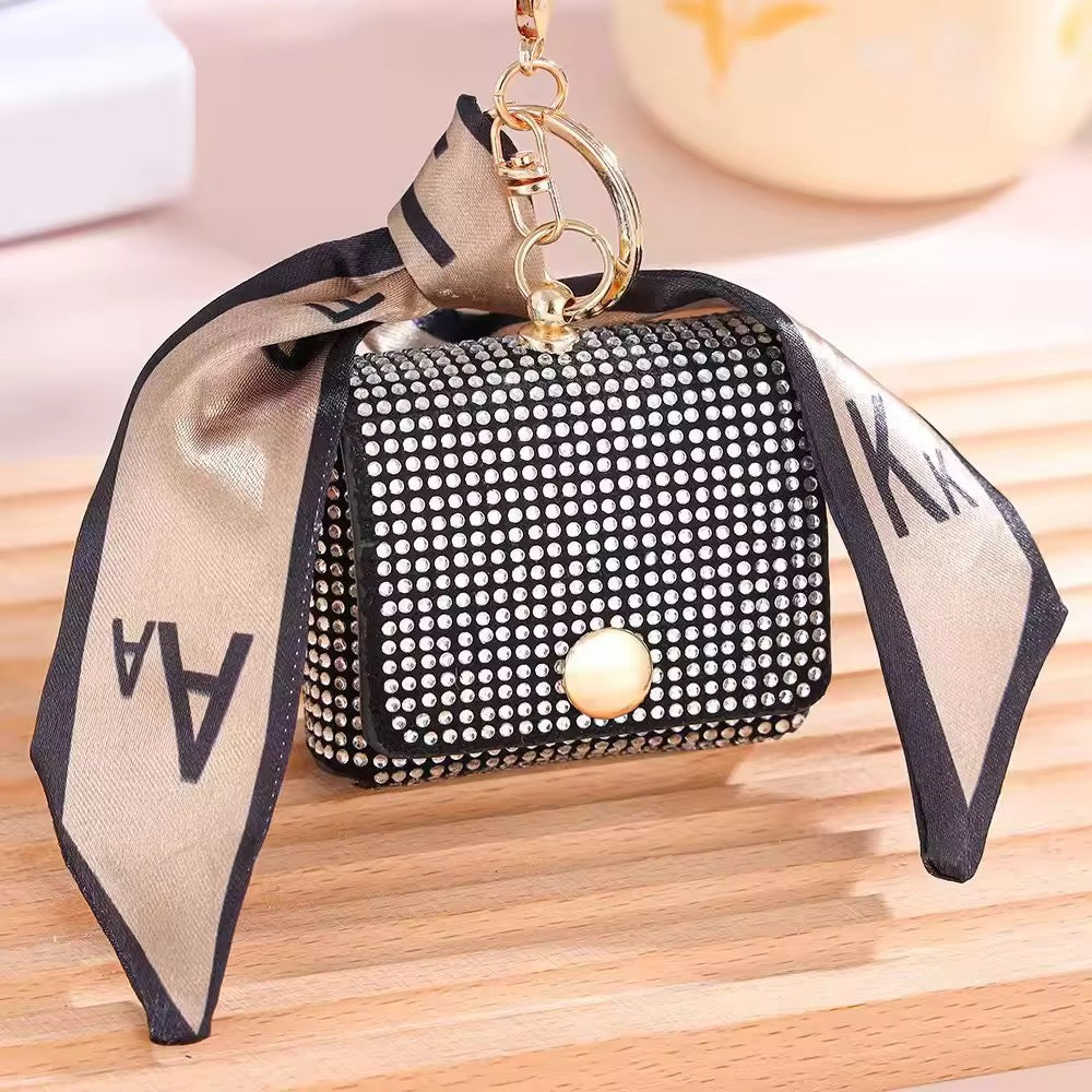 Blingy Airpods Case / Coin Pouch keychain