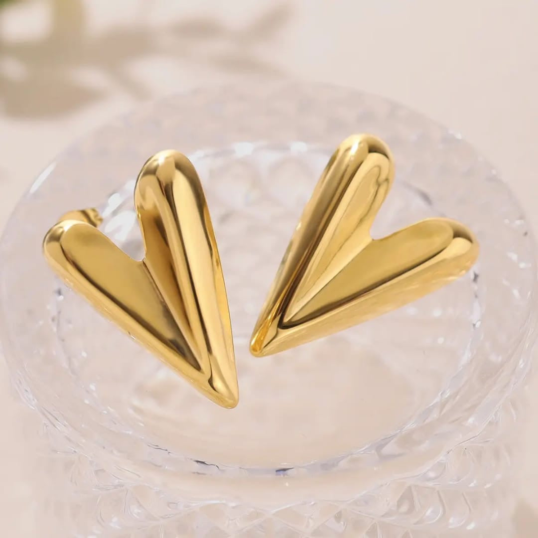 Heart Anti Tarnish Earrings