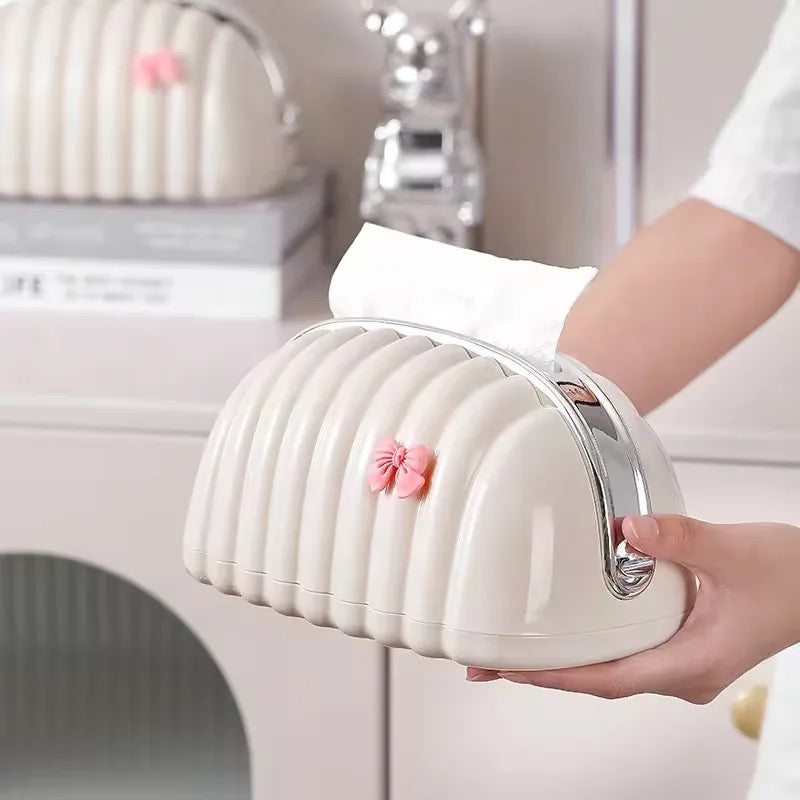 Bow Charm Tissue Box