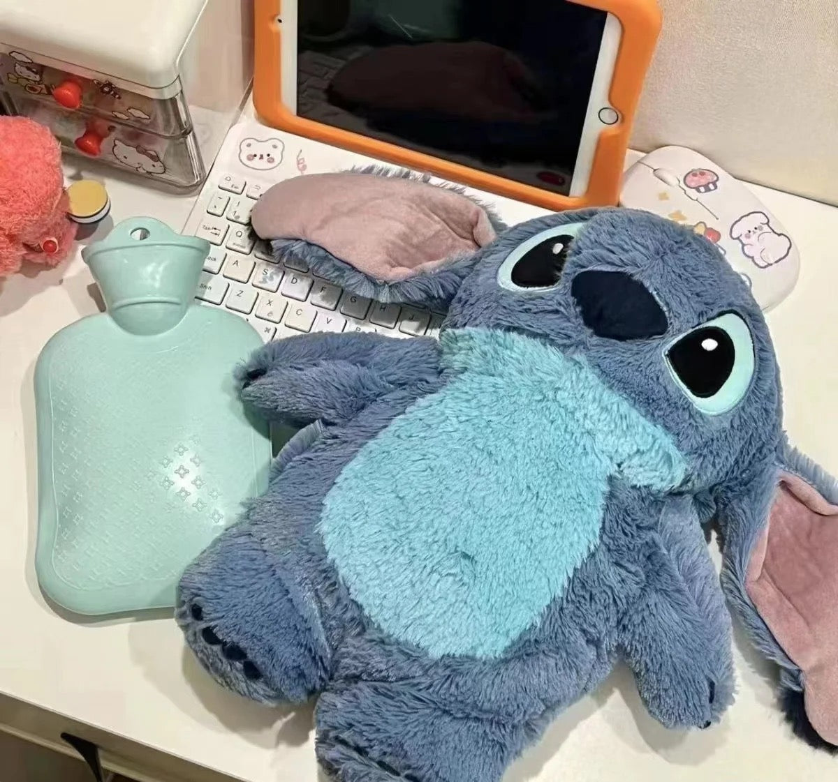 Stitch Plushie Hot Water Bag