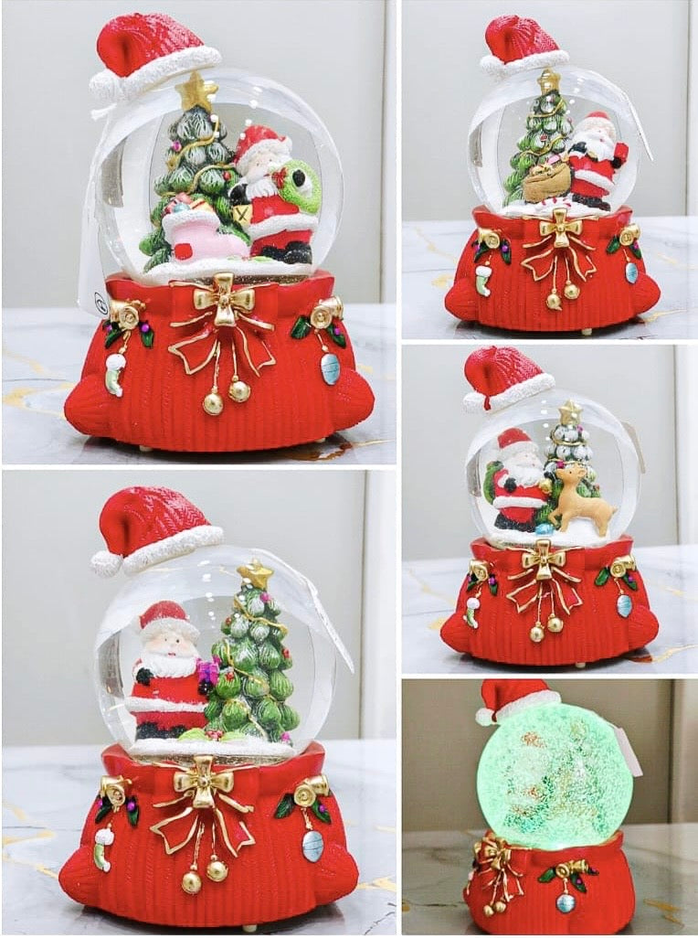 Santa Musical LED Dome