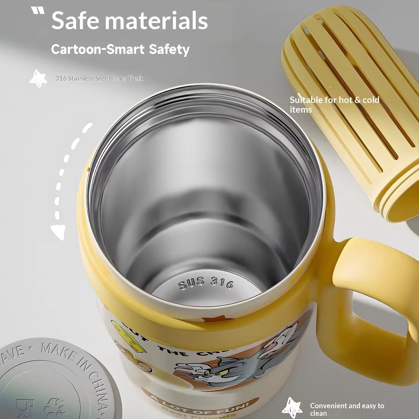 Tom & Jerry Insulates Tumblers