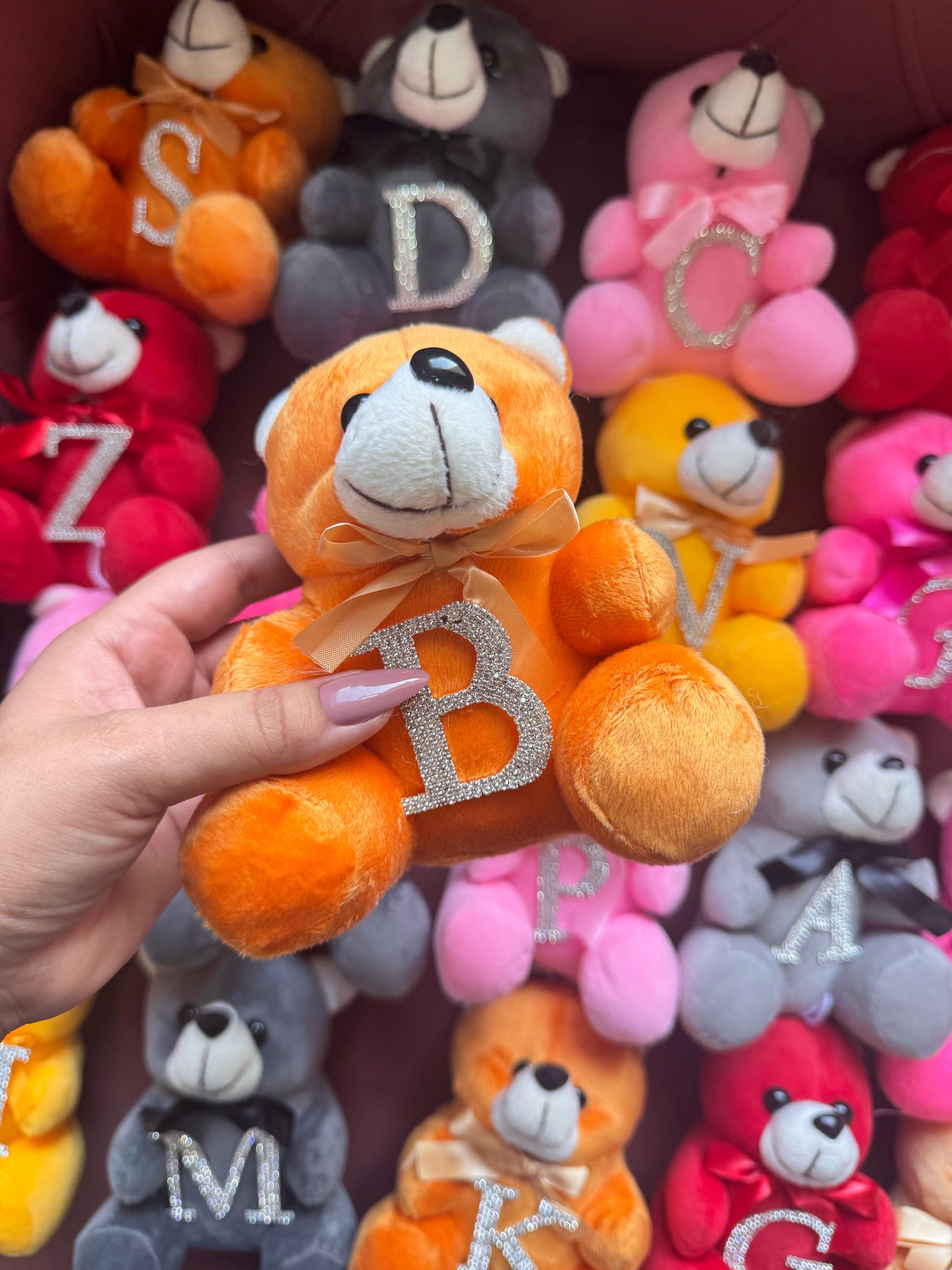 Customised Teddy Bag Charms - Free Shipping