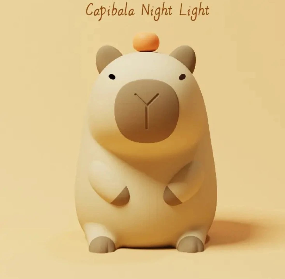 Capybara Silicon Touch Lamp -