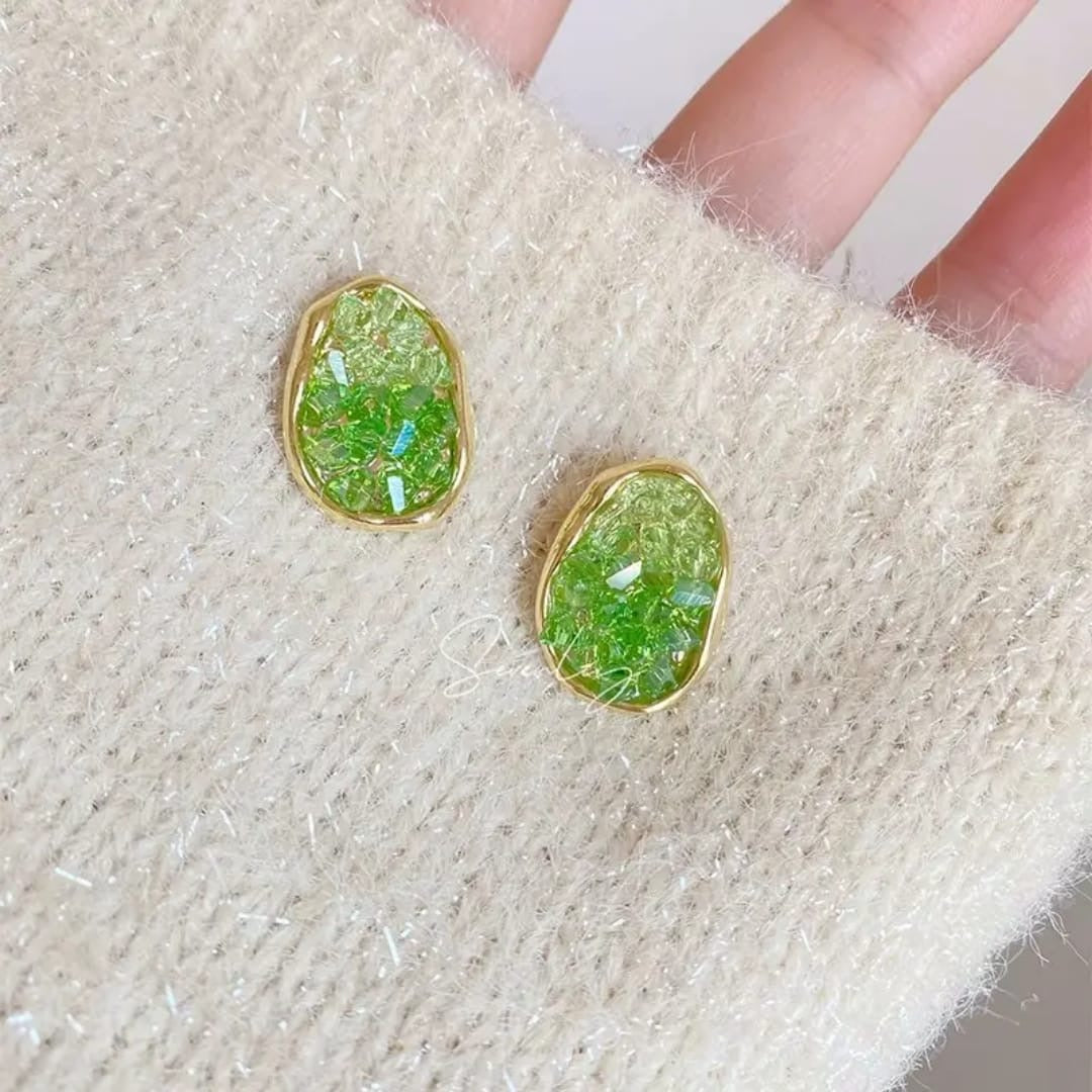 Crystal Stud Earrings