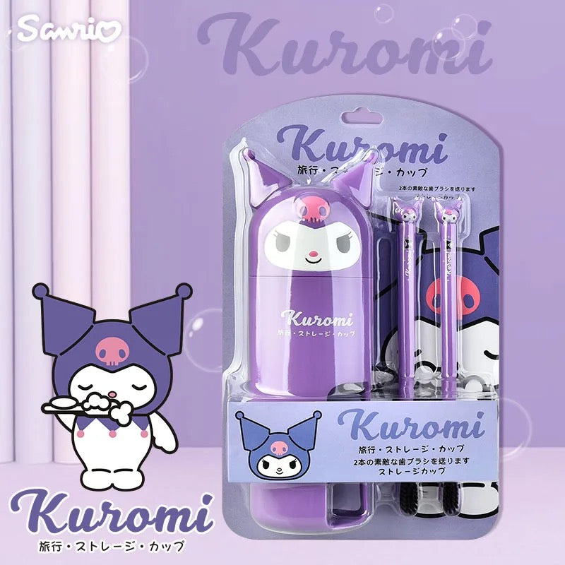 Kuromi Brushes With Holder