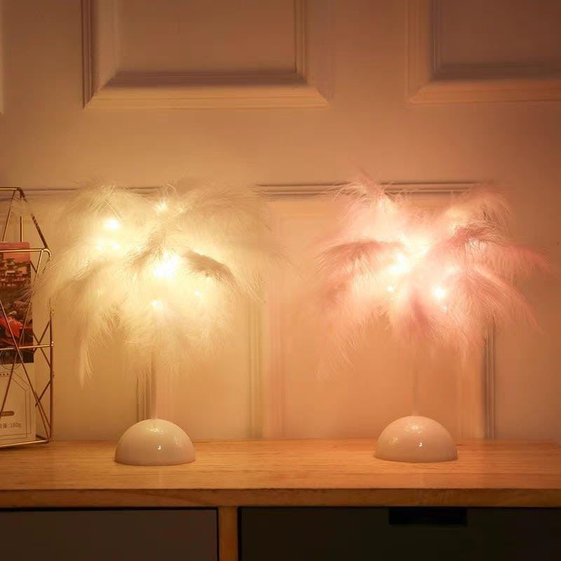 Feather Lamp